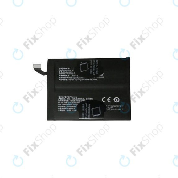 Vivo X80 Pro 5G V2185A V2145 - Battery B-U3 4700mAh