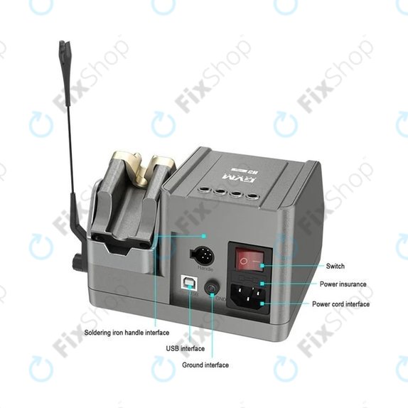 GVM H3 - Smart Soldering Station 3in1