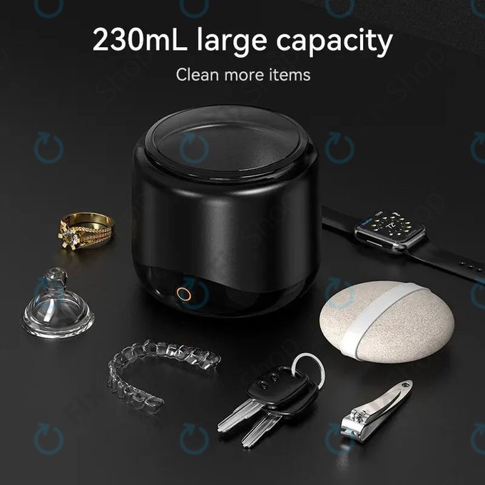 Ultrasonic Cleaner - 42-45 kHz, 230ml