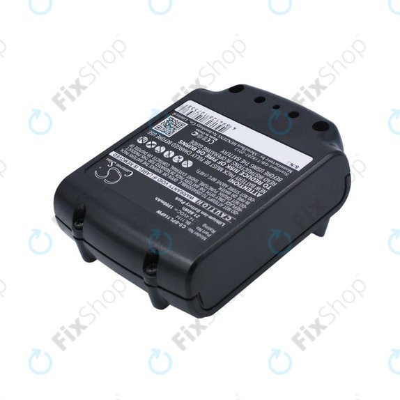 Battery for Black & Decker ASL146BT12A, LBXR16, SSL20SB, 1500mAh, Li-Ion, 14.4V, BL1114, HQ