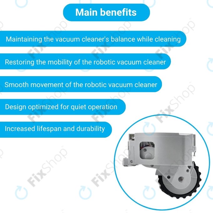 Xiaomi Mijia 1S - Wheel with Motor (Right) (White)