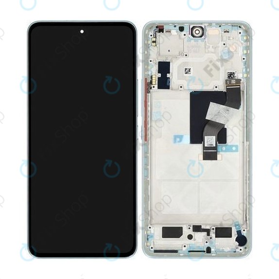 Xiaomi 12 Lite 2203129G - LCD Display + Touch Screen + Frame (Lite Green) - 56000500L900 Genuine Service Pack