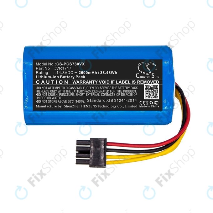 Proscenic Cocoa Smart 780T, 790T, Summer P1s, P2s - Battery VR1717 Li-Ion 14.8V 2600mAh HQ