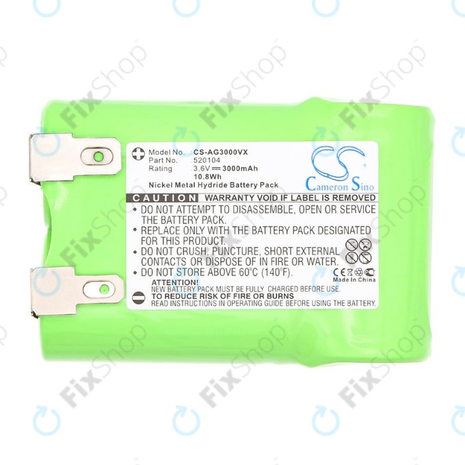 AEG Electrolux Junior 3000 - Battery 520104 Ni-MH 3.6V 3000mAh HQ