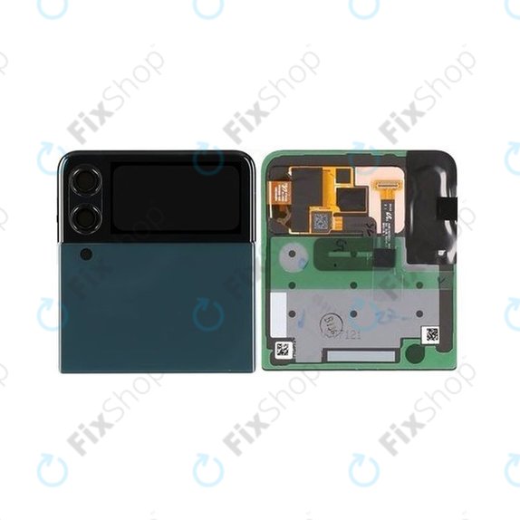 Samsung Galaxy Z Flip 3 F711B - LCD Display + Touch Screen + Frame (External) (Green) - GH97-26773C Genuine Service Pack