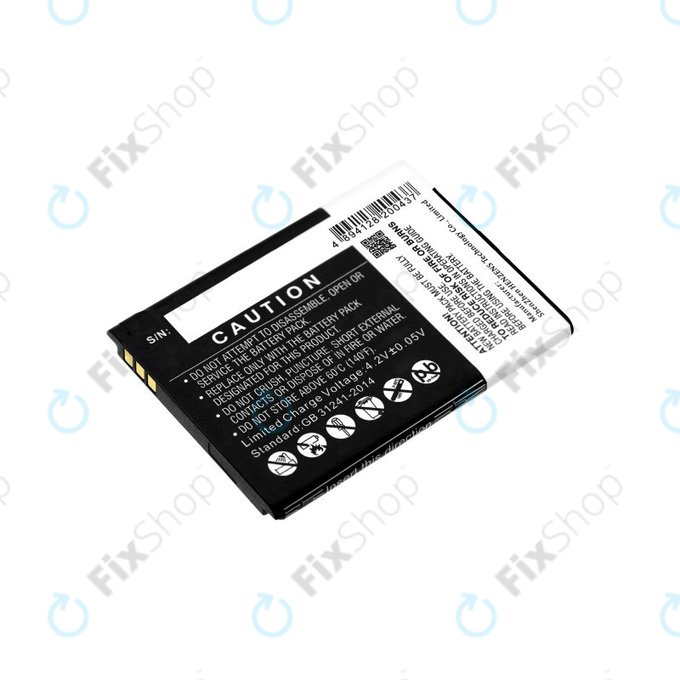 Battery for Nokia 2660 Flip 4G, 1150mAh, Li-Ion, 3.7V, BL-L4E, HQ