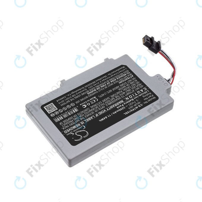 Battery for Nintendo Wii U GamePad, 3200mAh, Li-Ion, 3.7V, WUP-001, HQ