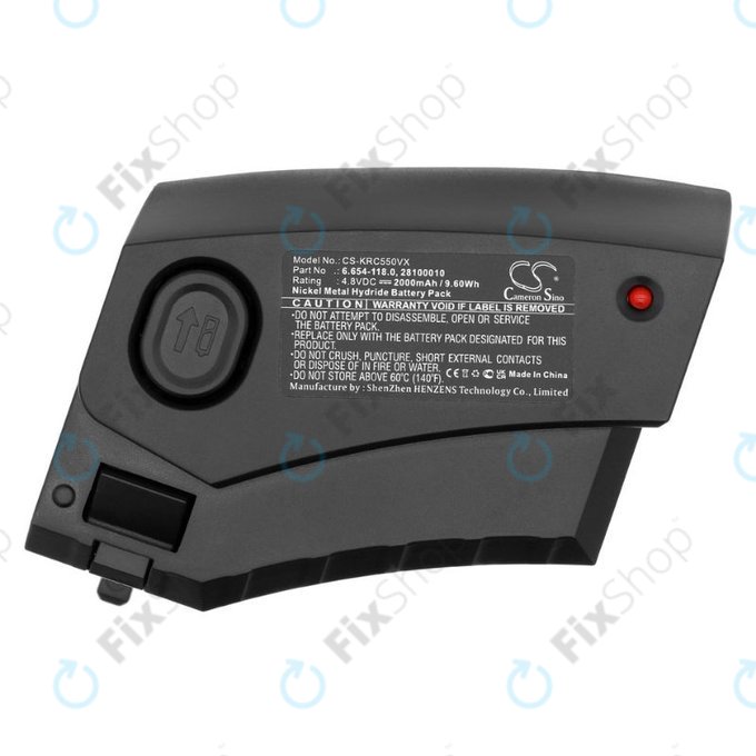 Kärcher KC55 - Battery 6.654-118.0, 28100010 Ni-MH 4.8V 2000mAh HQ