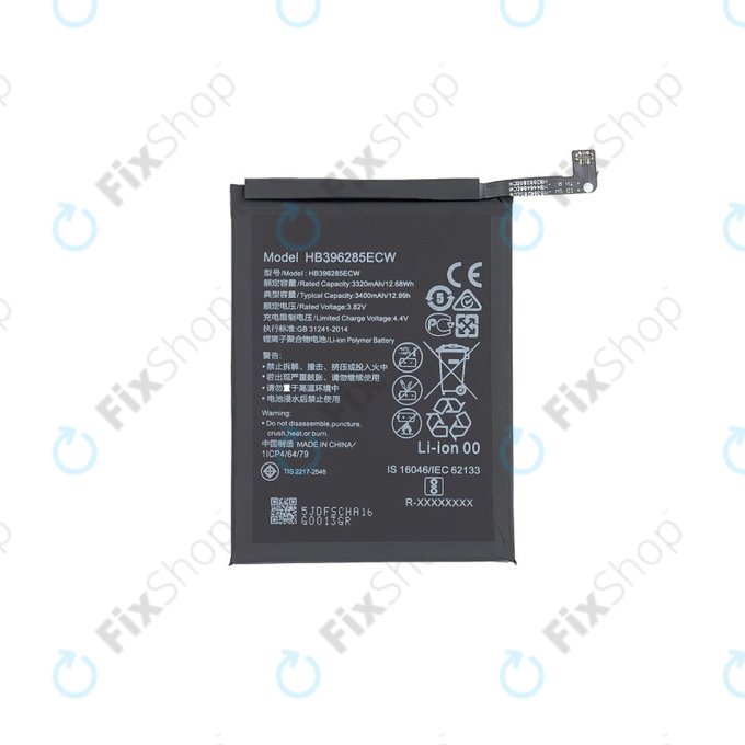 Huawei Honor 10 Lite (HRY-LX1), Huawei P Smart (2019), Huawei Y9 (2019) - Battery HB396286ECW 3400mAh