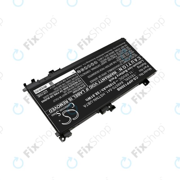 Battery for HP Omen 15, Pavilion 15, WASD 15, 5100mAh, Li-Ion, 11.55V, TE03XL, HQ