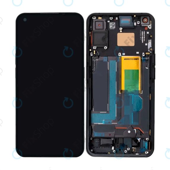 Nothing Phone (1) - LCD Display + Touch Screen + Frame (Black) OLED