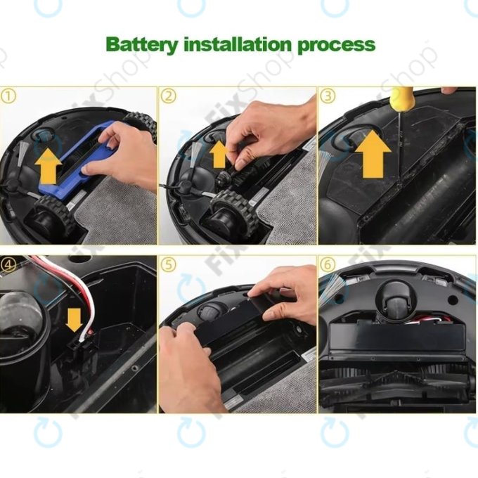 Xiaomi Mi Robot Vacuum Mop Pro (P) - Battery STYTJ02YM Li-Ion 14.8V 3400mAh