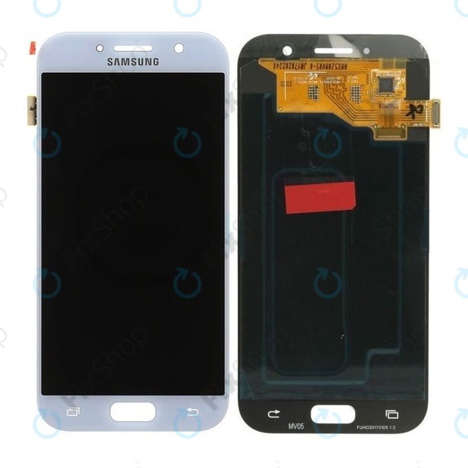 Samsung Galaxy A5 A520F (2017) - LCD Display + Touch Screen (Blue Mist) - GH97-19733C, GH97-20135C Genuine Service Pack