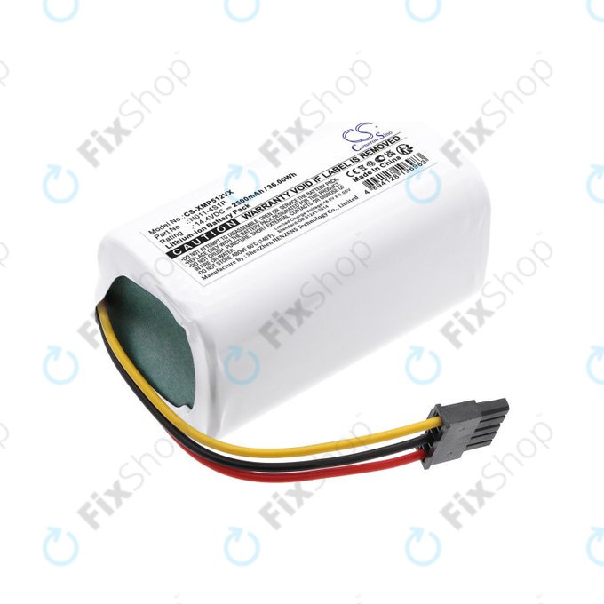 Battery for Xiaomi Mi Robot vacuum Mop 2 Lite, 2500mAh, Li-ion, 14.4V, 260V-4S1P, HQ