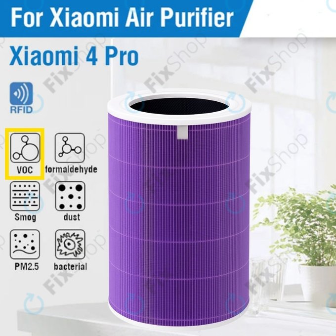 Xiaomi Mi Mijia Air Purifier 4 Pro - HEPA filter (Anti-odor) (Purple)