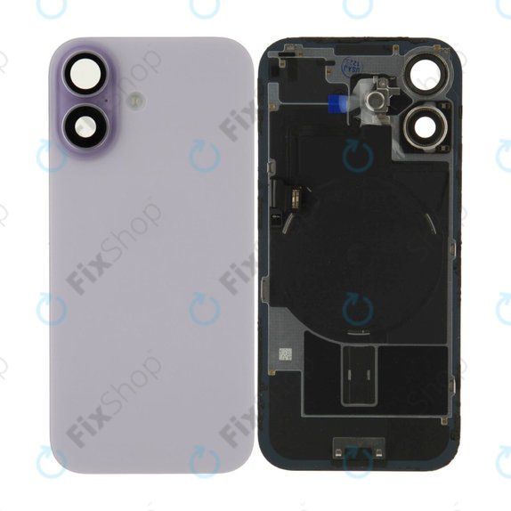 Rear Housing Glass for iPhone 17, Lavender, Pulled A