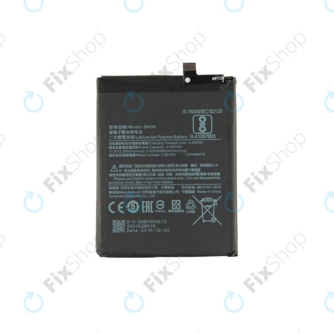 Xiaomi Mi Mix 3 - Battery BM3K 3200mAh