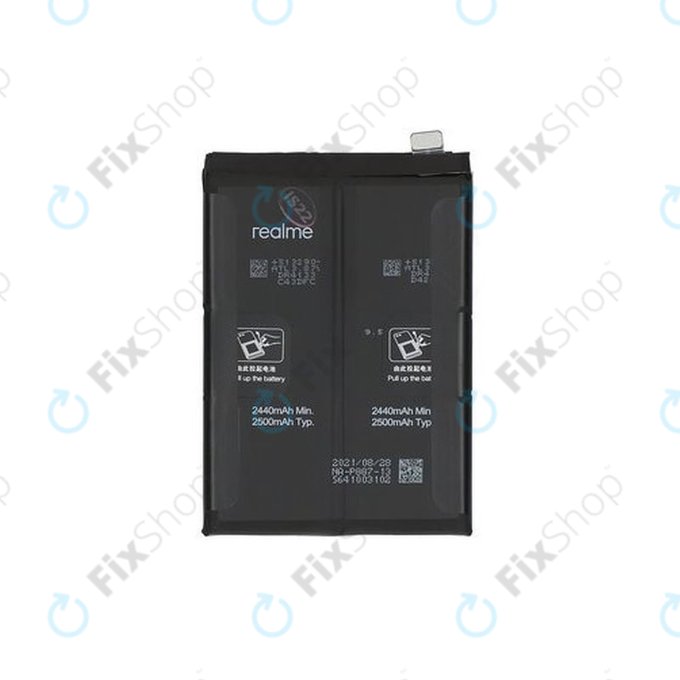 Realme GT 2 Pro 5G RMX3301 RMX3300, GT Neo 2 5G RMX3370 - Battery BLP887 5000mAh - 4908703 Genuine Service Pack