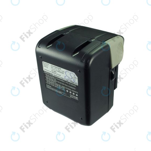 Battery for Hitachi C 14dsl, Dv 14dbl, Wh 14dbl, 3000mAh, Li-Ion, 14.4V, BSL 1415, BSL 1430, HQ