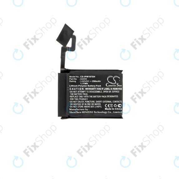 Apple Watch 4 44mm - Battery A2059 290mAh HQ