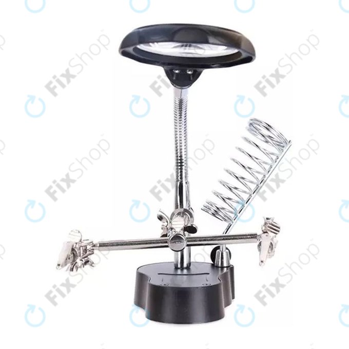 Zeno Desk D3 - Third Hand with Magnifier