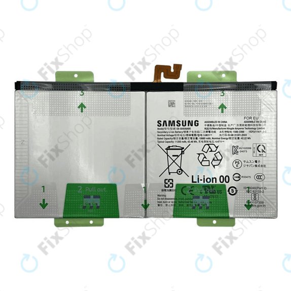 Samsung Galaxy Tab S10 Ultra X920, X926B - Battery EB-BX926ABE 11200mAh - GH82-35940A Genuine Service Pack