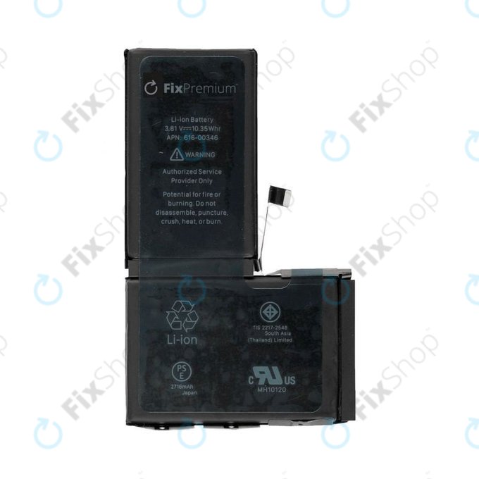 Apple iPhone X - Battery 2716mAh FixPremium | FixShop