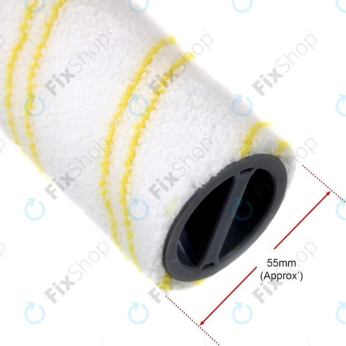 Kärcher FC 3, FC 5, FC 7 - Multi-Surface Roller Set (Yellow)