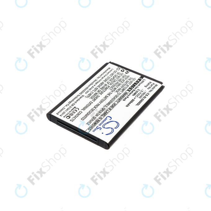 Battery for Steelseries 61298rx, Siberia 840, 900mAh, Li-Ion, 3.7V, 160240, HQ