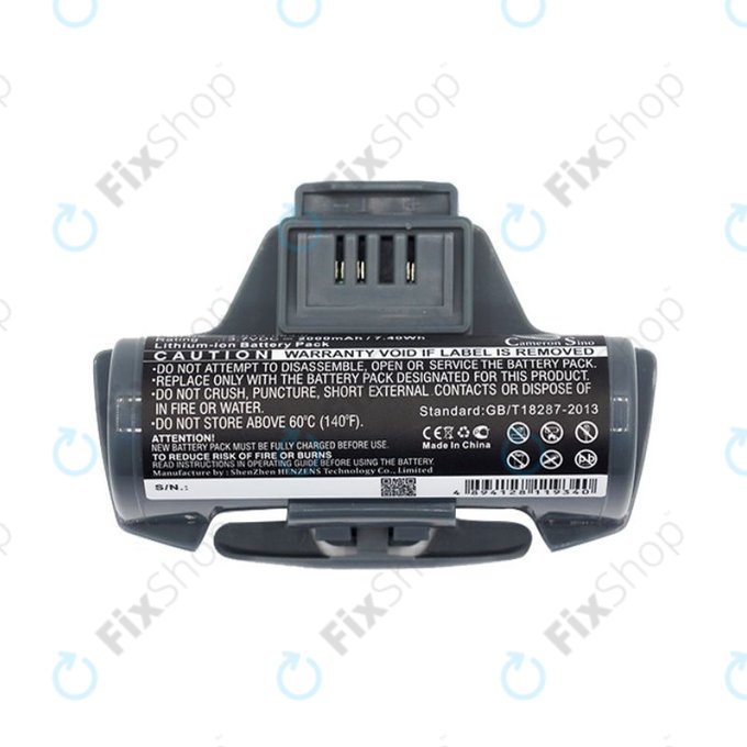 Kärcher WV-series - Battery 4.633-083.0, 2.633-123.0 Li-Ion 3.7V 2000mAh HQ