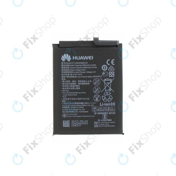 Huawei Mate 10 Pro BLA-L29, P20 Pro, Mate 10, View 20, Mate 20, Honor 20 Pro - Battery HB436486ECW 4000mAh - 24022342, 24022827 Genuine Service Pack