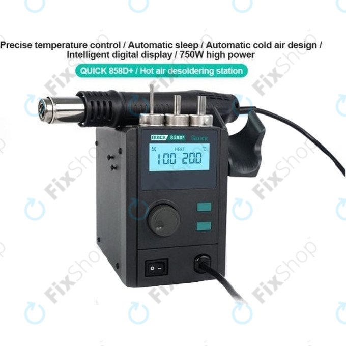 Quick 858D+ - Hot Air Soldering Station