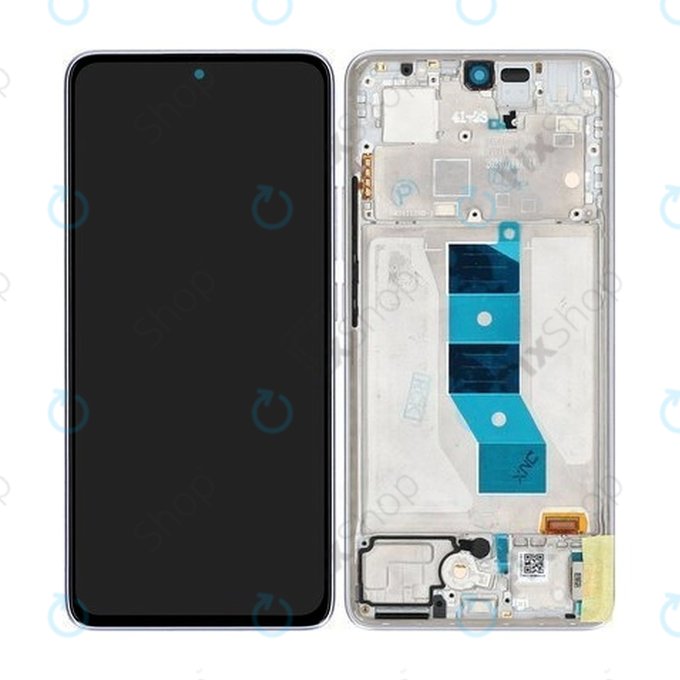 Xiaomi Redmi Note 14 5G 24094RAD4G - LCD Display + Touch Screen + Frame (Lavender Purple) - 56001900O1700 Genuine Service Pack