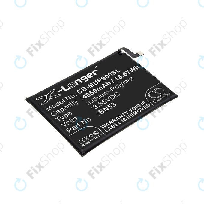 Xiaomi Redmi Note 9 Pro - Battery BN53 4850mAh HQ