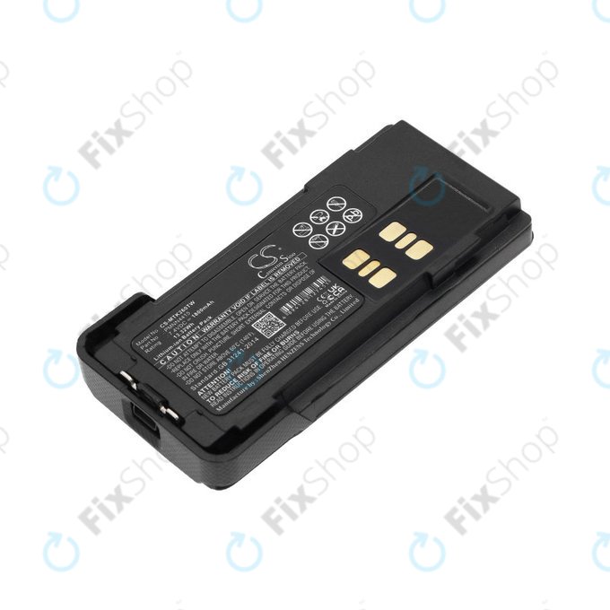 Battery for Motorola DP2400, 2600, P8600, XIR P6600, 1800mAh, Li-Ion, 7.4V, PMNN4415, HQ