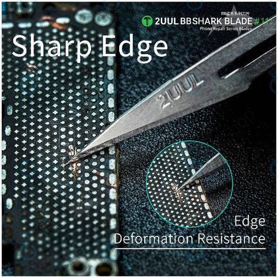 Shark Blade No.11, BB, 2UUL DA18, 100pcs/Box