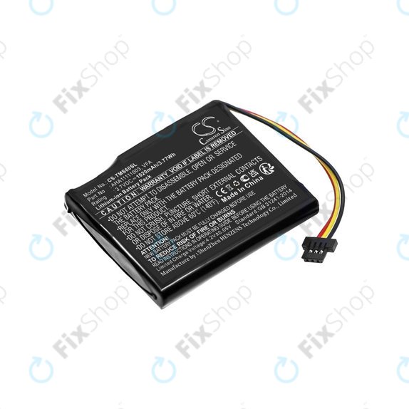 Battery for TomTom Start 60, 1020mAh, Li-Ion, 3.7V, VFA, HQ