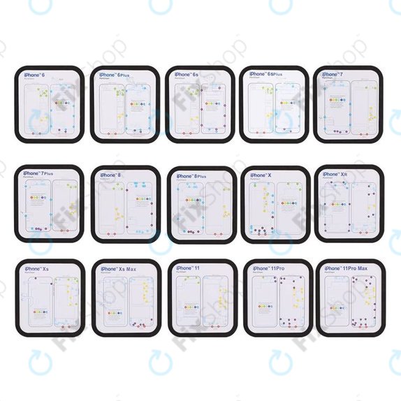 Magnetic Screw Mat for iPhone 6 - 11 Pro Max