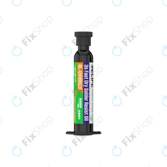 Relife RL-UVH902G - UV Curable Solder Mask - 10ml (Black)