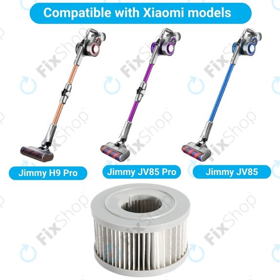 HEPA Filter, 2pcs for Xiaomi Jimmy H9 Pro, JV85, JV85 Pro