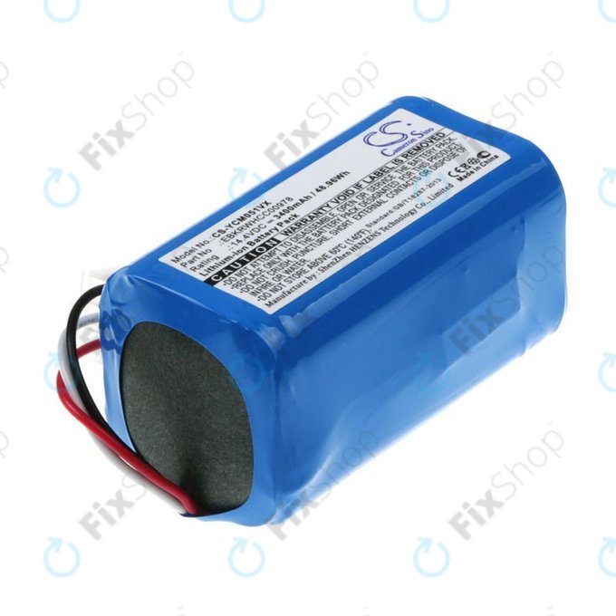 Battery for iClebo ARTE YCR-M05, 3400mAh, Li-Ion, 14.4V, EBKRBKDL001039, HQ