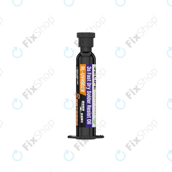 Relife RL-UVH902B - UV Curable Solder Mask - 10ml (Black)