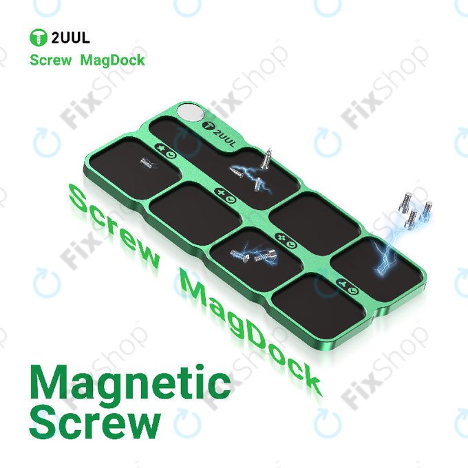 Magnetic Screw Storage Pad, Alloy, 2UUL ST95