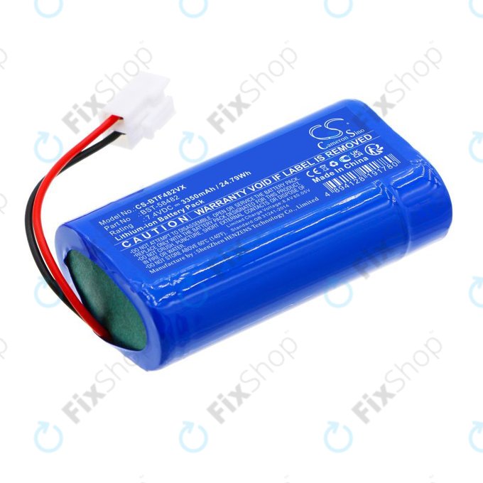 Battery for Bestway Aquatronix, Kokido Vektro Z200, 3350mAh, Li-Ion, 7.4V, BST-58482, HQ
