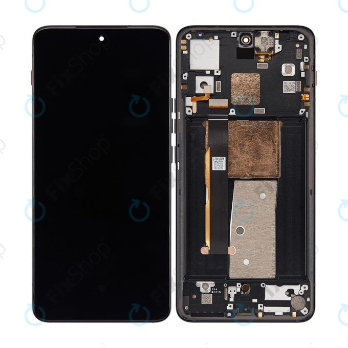 Motorola Thinkphone - LCD Display + Touch Screen + Frame (Carbon Black) OLED