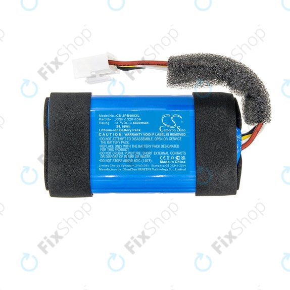 Battery for JBL Partybox Encore Essential, 6800mAh, Li-Ion, 3.7V, GSP-1S2P-F5A, HQ