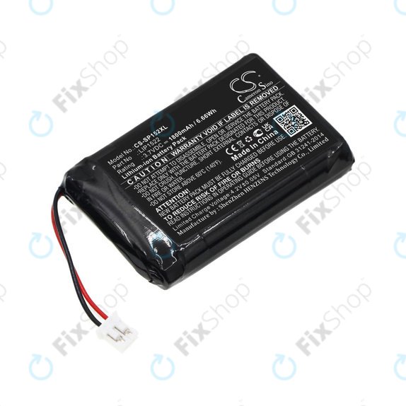 Battery for Sony Dualshock 4 Wireless Controller, 1800mAh, Li-Ion, 3.7V, LIP1522, HQ