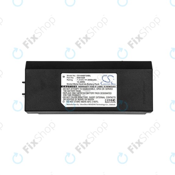 Battery for Hiab XS Drive, 2000mAh, Ni-MH, 7.2V, HIA7220, HQ