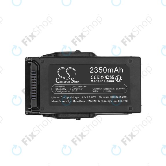 Battery for DJI Mavic Air, 2350mAh, Li-Pol, 11.55V, CP.PT.00000119.01, HQ