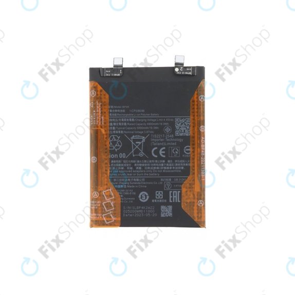 Xiaomi Poco F5, X5 Pro, Redmi Note 12 Pro 5G - Battery BP4K 5000mAh